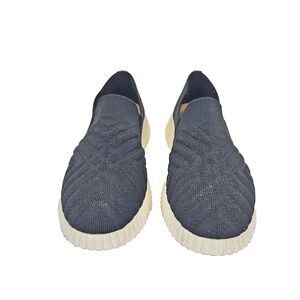 Sonoma Goods For Life Women's Black Knit Slip On Platform Sneakers Size 7.5 (9.5